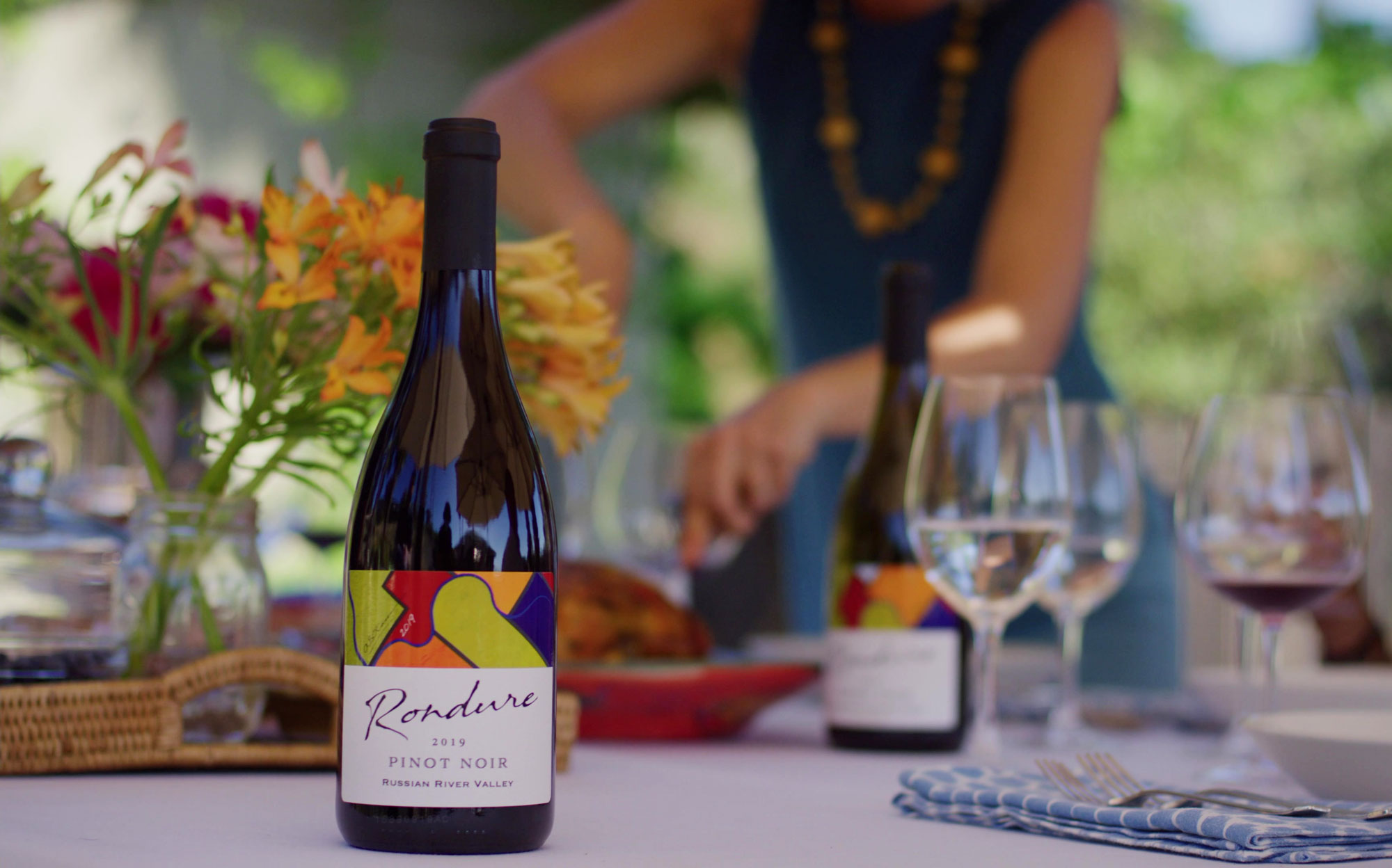 Rondure Pinot noir is perfect on every table